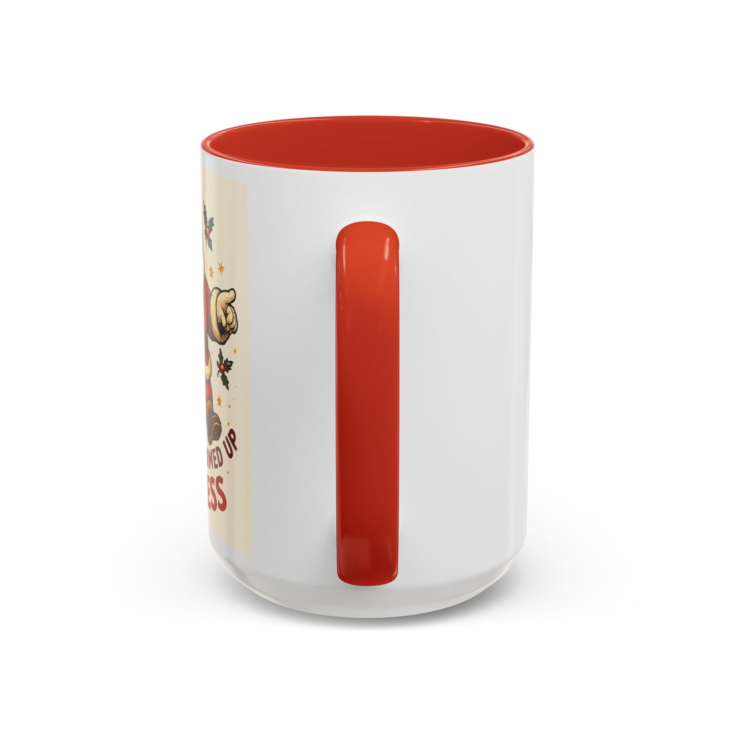 Christmas Santa Mug - Single Sided Design Great Gift