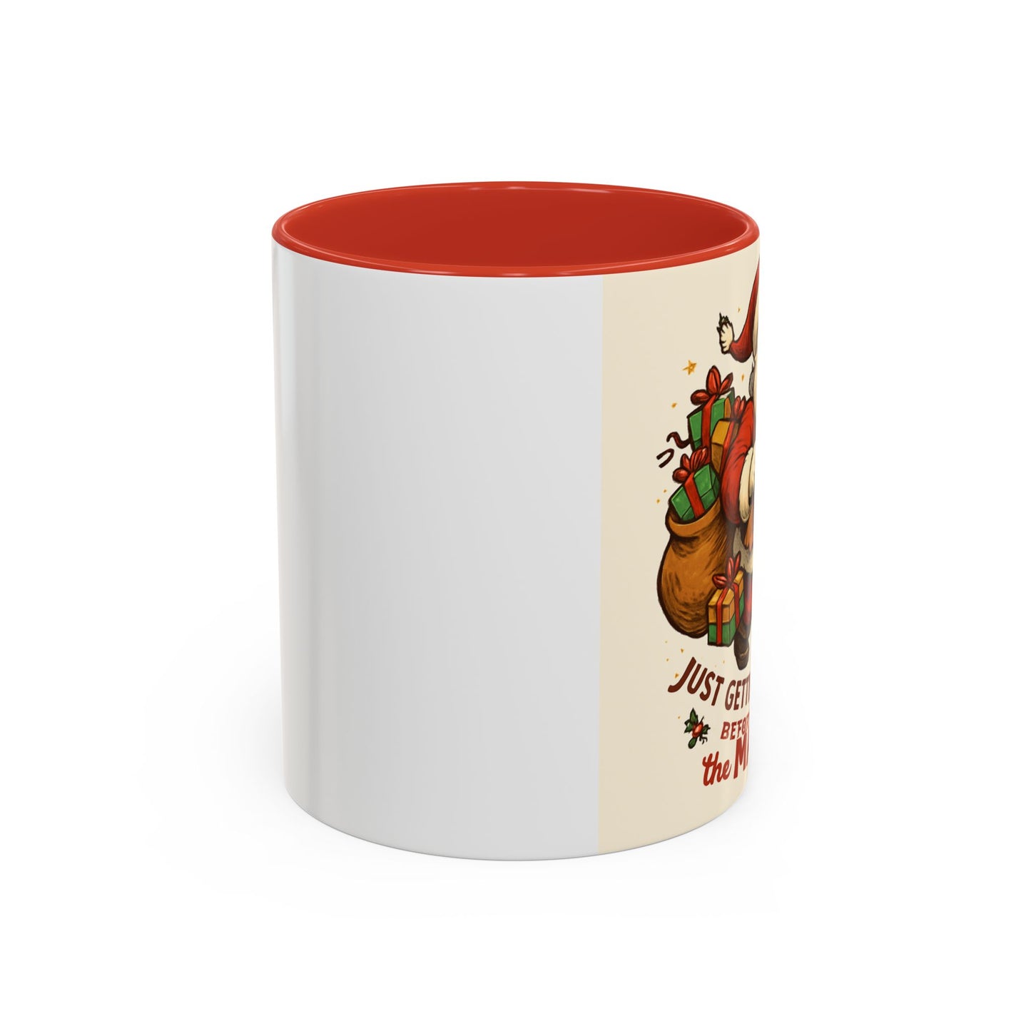 Christmas Santa Mug - Single Sided Design Great Gift