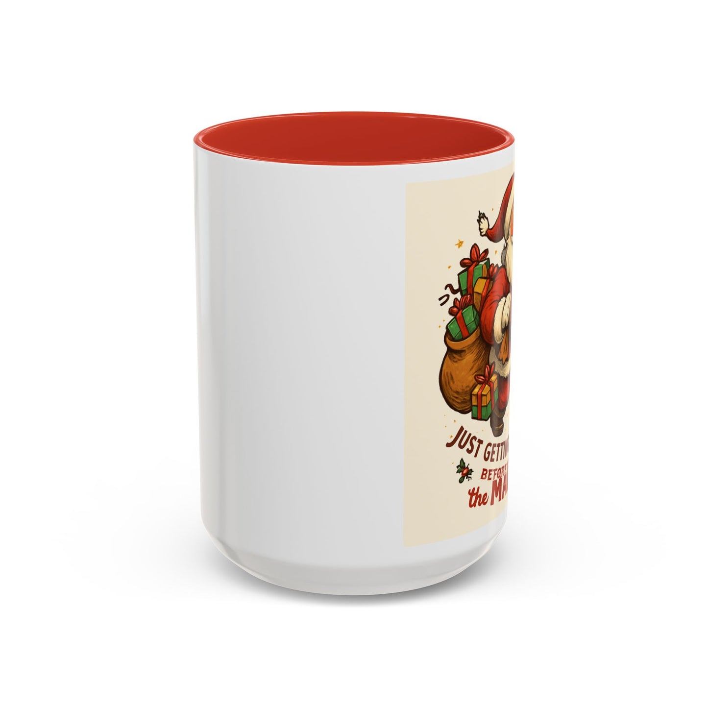 Christmas Santa Mug - Single Sided Design Great Gift