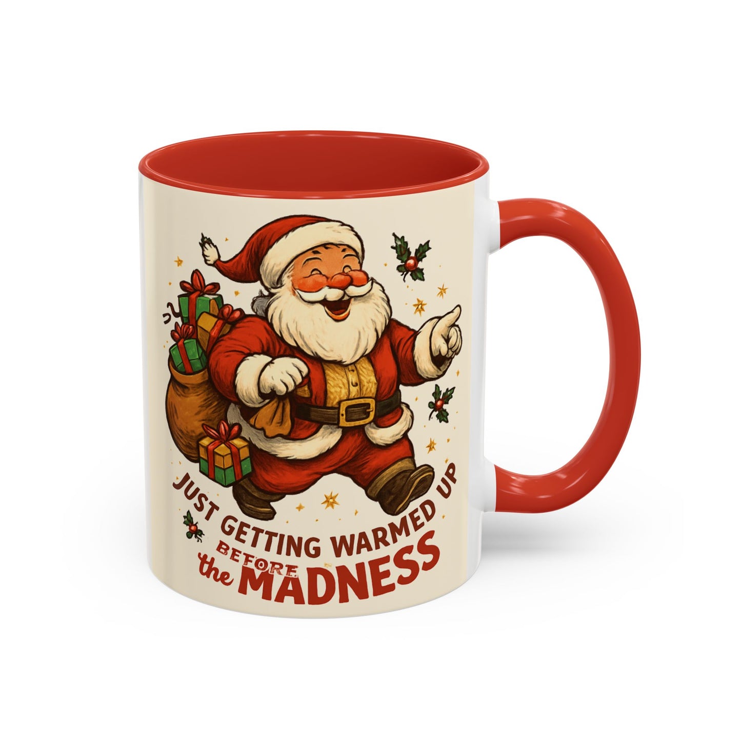Christmas Santa Mug - Single Sided Design Great Gift